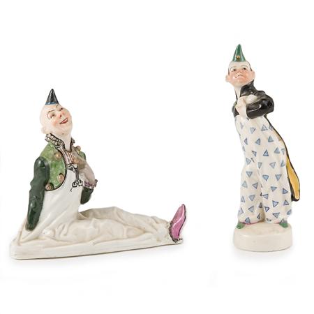 Two German Painted Porcelain