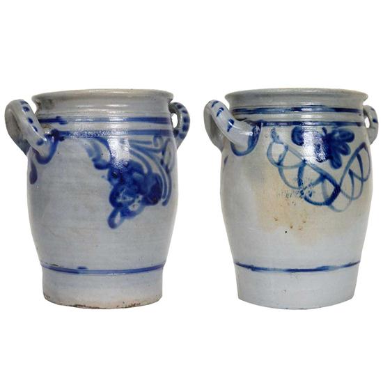 Two German Westerwald Cobalt