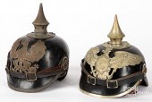 TWO GERMAN WWI AND EARLIER LEA