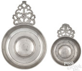 TWO GERSHOM JONES PEWTER PORRI