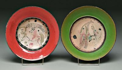 Two Gilbert Portanier bowls