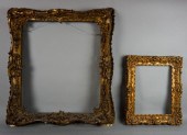 TWO GILDED ROCOCO REVIVAL FRAM