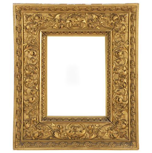 TWO GILTWOOD AND GILT-COMPOSITION