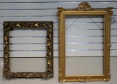 TWO GILTWOOD FRAMES, LARGER: 3