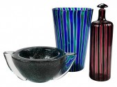 TWO GIO PONTI FOR VENINI GLASS