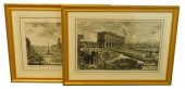 TWO GIOVANNI BATTISTA PIRANESI