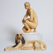 Two Giovanni Ronzan Large Figu