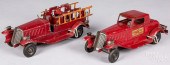 TWO GIRARD PRESSED STEEL WIND-