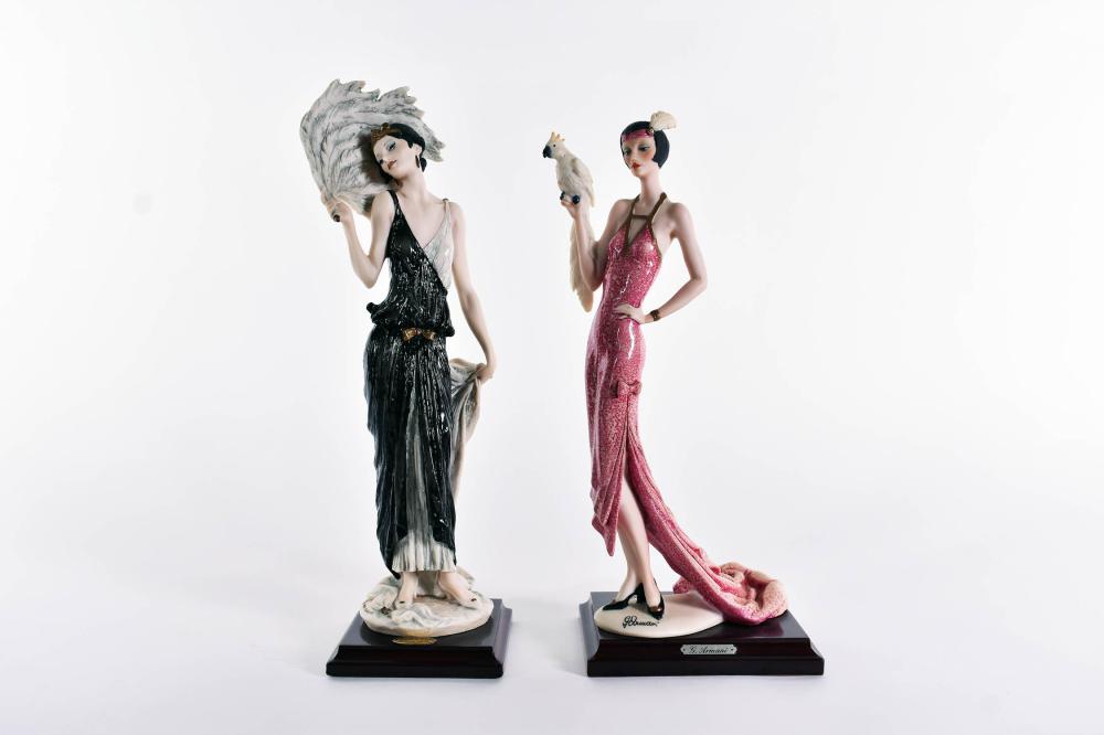 TWO GIUSEPPE ARMANI FLAPPERSMade