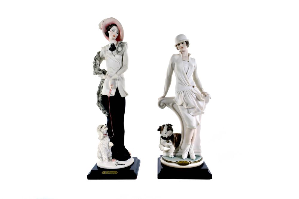TWO GIUSEPPE ARMANI WOMEN WITH