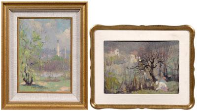 Two Gladys Nelson Smith paintings