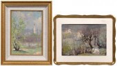 Two Gladys Nelson Smith painti