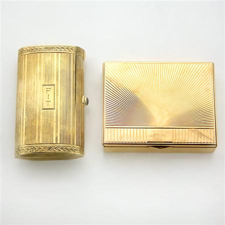 Two Gold Boxes 	 