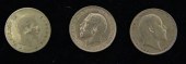 Two gold half sovereigns 1904