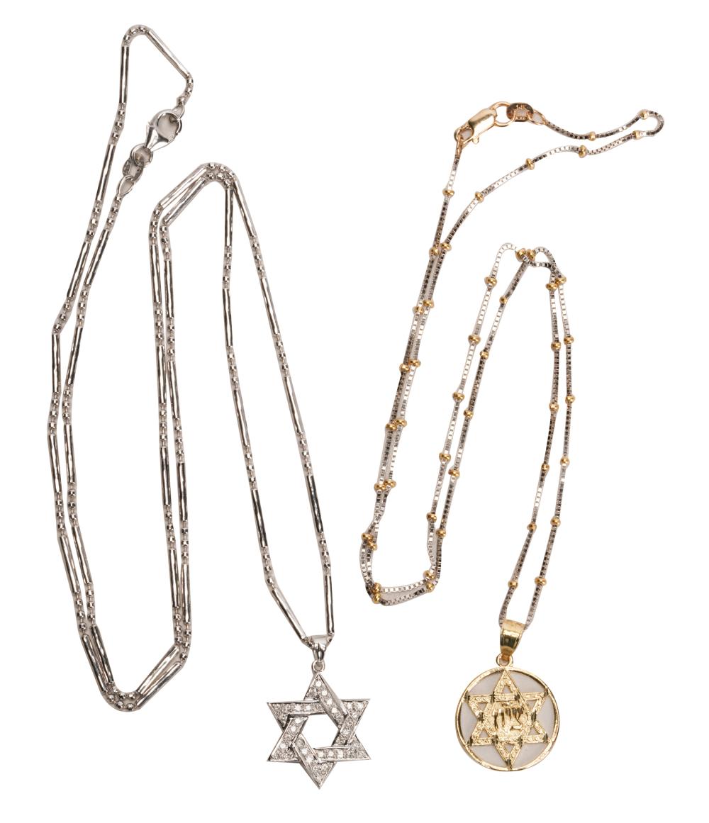 TWO GOLD JUDAIC-STYLE