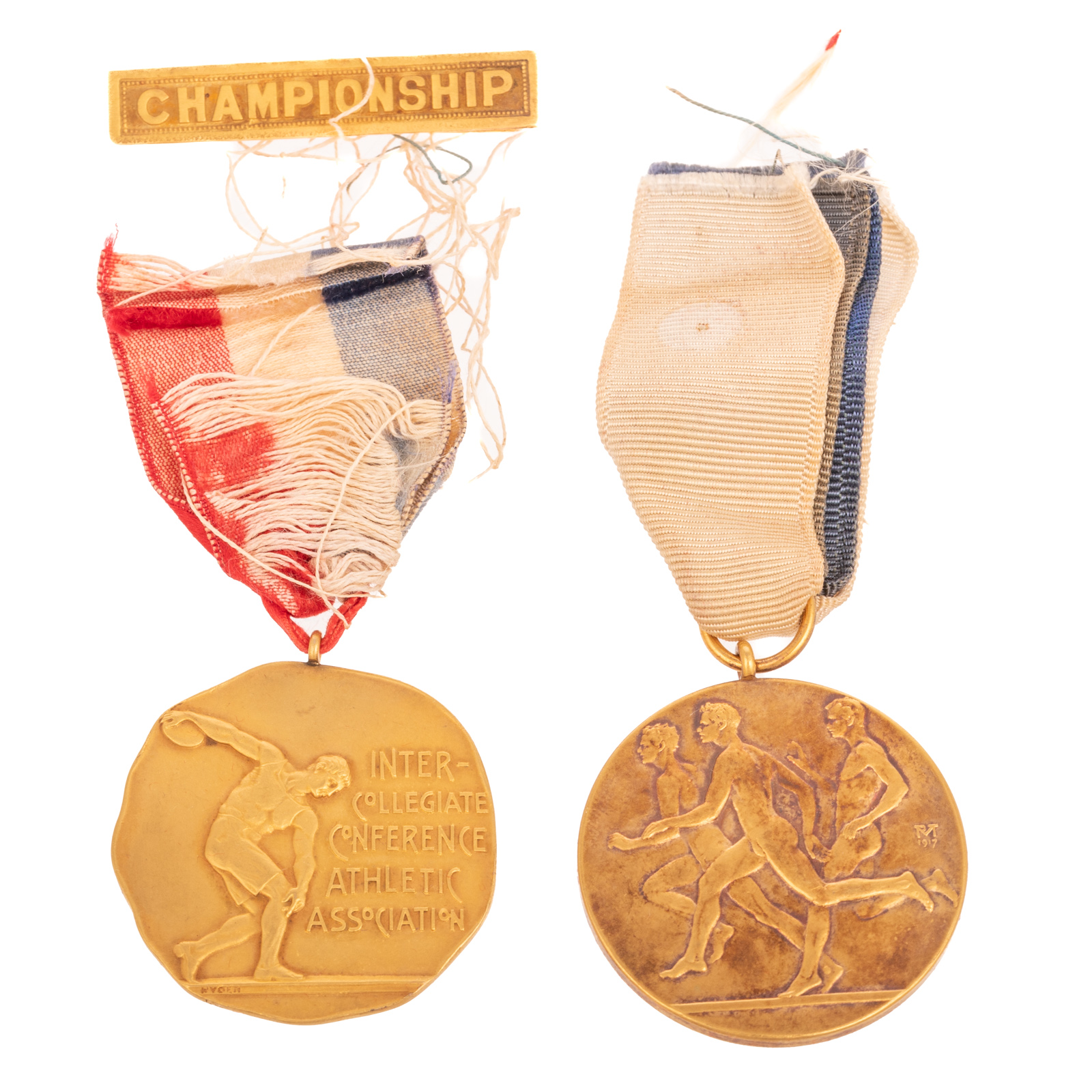 TWO GOLD MEDALS FOR 220 YARDS