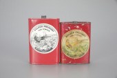 TWO GOLDEN PHEASANT POWDER TIN