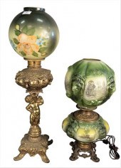 TWO GONE WITH THE WIND LAMPS,