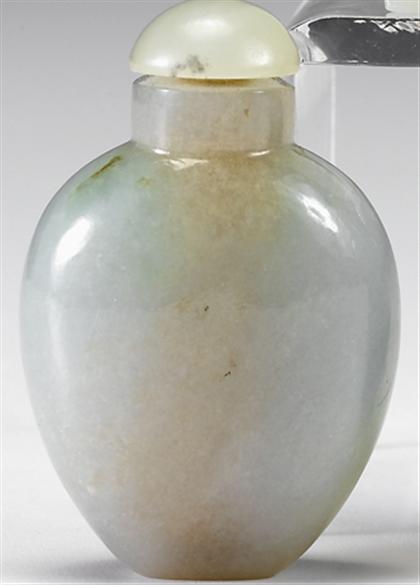 Two good Chinese jadeite snuff