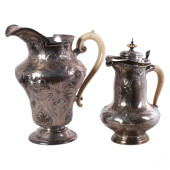 TWO GORHAM STERLING ART NOUVEA