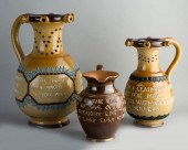 TWO GRADUATED DOULTON LAMBETH