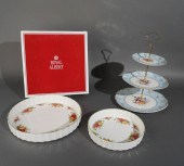 TWO GRADUATED ROYAL ALBERT POR