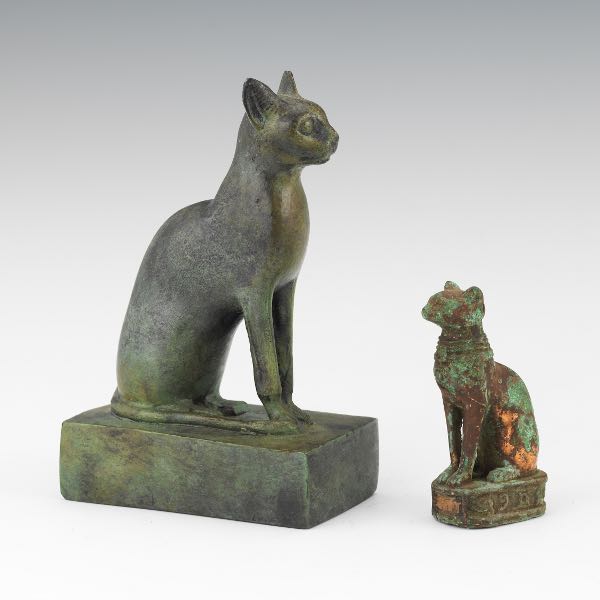 TWO GRAND TOUR FIGURINES OF
