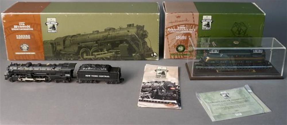 TWO GREAT AMERICAN RAILWAYS MODEL