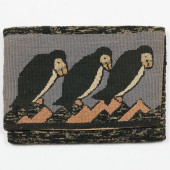 TWO GRENFELL HOOKED PURSES WIT
