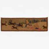 TWO GRENFELL HOOKED RUGS WITH