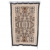 TWO GREY HILLS NAVAJO RUG TEXT