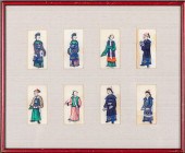 TWO GROUPS OF CHINESE PITH PAI
