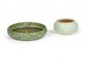 TWO GRUEBY ART POTTERY BOWLSTw