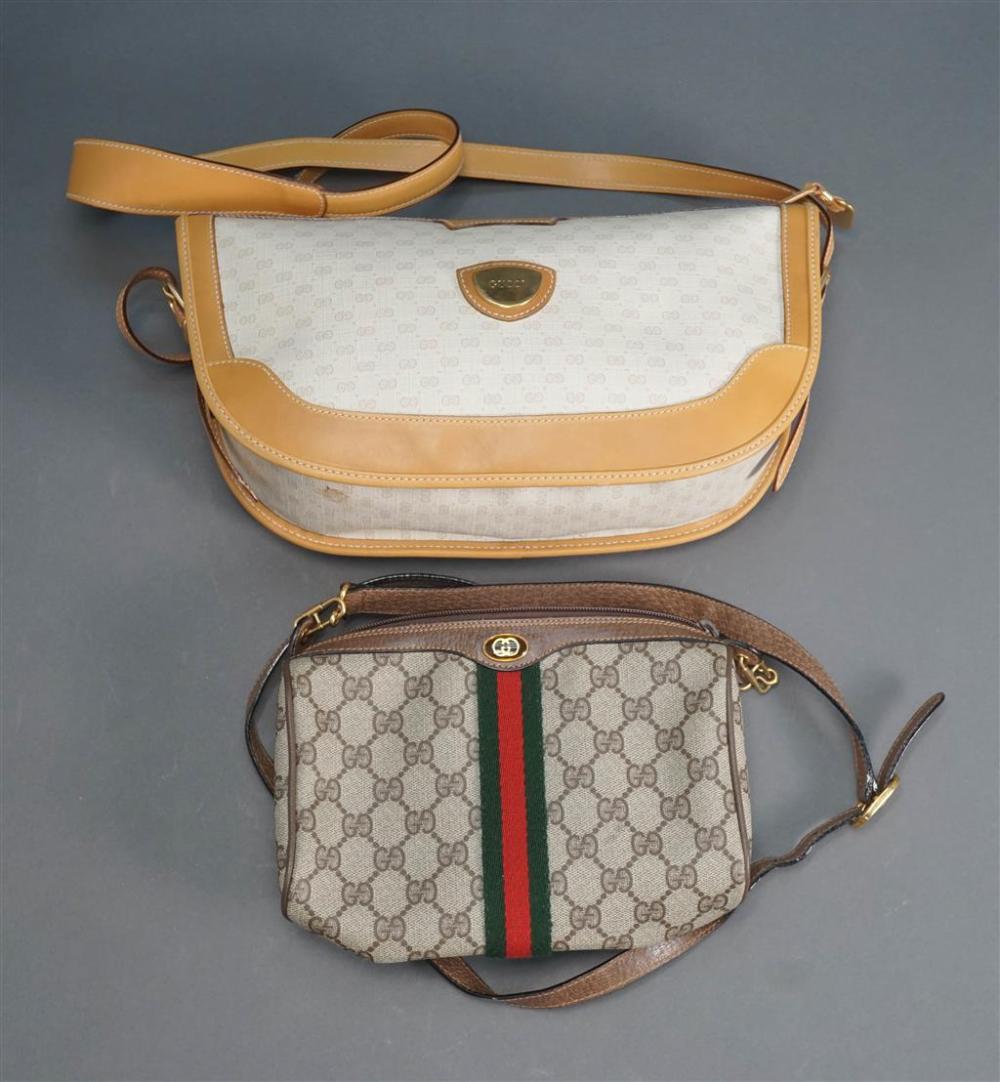 TWO GUCCI STYLE HANDBAGSTwo Gucci
