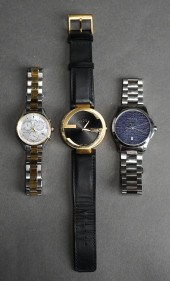 TWO GUCCI WRISTWATCHES AND CIT