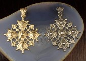TWO GUGLIELMO CINI SIGNED PEND