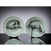 Two 'Gustav Leonce' for Minton