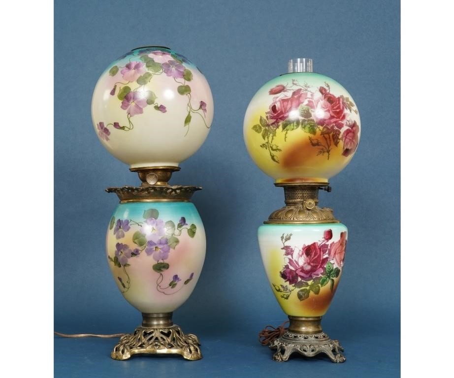 Two GWTW lamps, one by "Success",