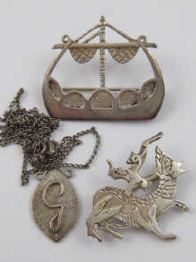 Two hallmarked Scottish silver