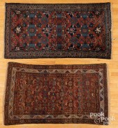 TWO HAMADAN CARPETS, EARLY 20T