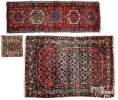 TWO HAMADAN MATS, TOGETHER WIT
