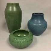TWO HAMPSHIRE ART POTTERY VASE