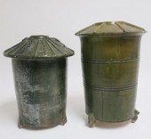 TWO HAN STYLE TOMB MODELSTwo g