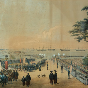 Two Hand-Colored Lithographs