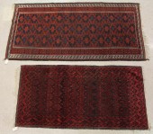 TWO HAND KNOTTED AFGHAN TRIBAL