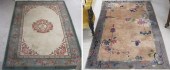 TWO HAND KNOTTED CHINESE AREA