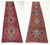 TWO HAND KNOTTED ORIENTAL RUNN