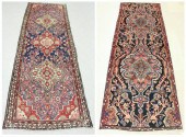 TWO HAND KNOTTED PERSIAN HALL