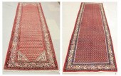 TWO HAND KNOTTED PERSIAN MIR S