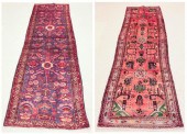 TWO HAND KNOTTED PERSIAN TRIBA